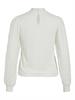 VICIKI L/S HIGH NECK LACE TOP/TB cloud dancer
