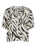 VICLO 2/4 V-NECK TOP - NOOS birch