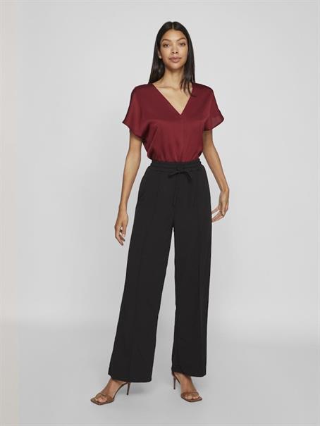 VICLUA HW WIDE PANTS-NOOS black beauty