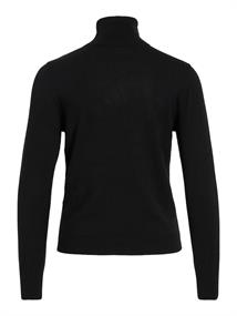 VICOMFY L/S ROLLNECK KNIT TOP/SU/PB black