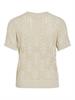 VICOTTI S/S O-NECK KNIT TOP - NOOS birch