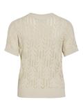 VICOTTI S/S O-NECK KNIT TOP - NOOS birch
