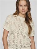 VICOTTI S/S O-NECK KNIT TOP - NOOS birch