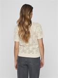VICOTTI S/S O-NECK KNIT TOP - NOOS birch