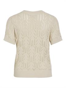 VICOTTI S/S O-NECK KNIT TOP - NOOS birch