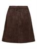 VICOURDIE HW A-LINE SKIRT/LC coffee bean