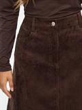 VICOURDIE HW A-LINE SKIRT/LC coffee bean