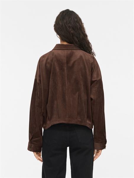 VICOURDIE L/S JACKET coffee bean