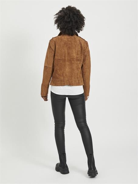 VICRIS SUEDE JACKET/SU - NOOS oak brown1