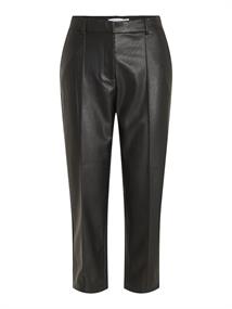 VIDAGMAR RW 7/8 COATED PANTS - NOOS black