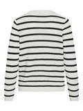 VIDALO O-NECK L/S KNIT CARDIGAN - NOOS white alyssum