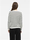 VIDALO O-NECK L/S KNIT CARDIGAN - NOOS white alyssum