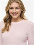 VIDALO O-NECK L/S KNIT TOP- NOOS cherry blossom