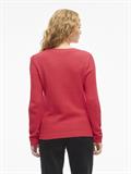 VIDALO O-NECK L/S KNIT TOP- NOOS hibiscus