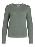 VIDALO O-NECK L/S KNIT TOP- NOOS laurel wreath
