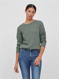 VIDALO O-NECK L/S KNIT TOP- NOOS laurel wreath