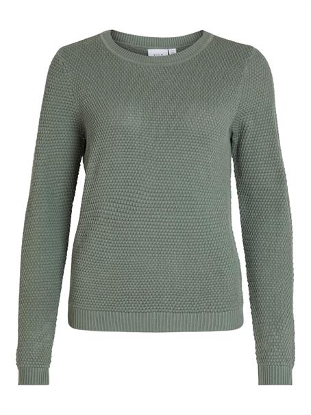 VIDALO O-NECK L/S KNIT TOP- NOOS laurel wreath