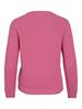 VIDALO O-NECK L/S KNIT TOP- NOOS sangria sunset