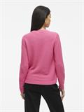 VIDALO O-NECK L/S KNIT TOP- NOOS sangria sunset