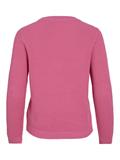 VIDALO O-NECK L/S KNIT TOP- NOOS sangria sunset