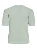 VIDALO O-NECK S/S KNIT TOP - NOOS blue surf