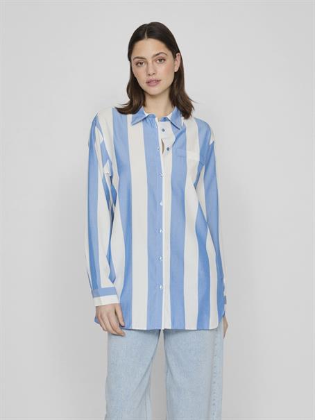 VIDANCY L/S LONG SHIRT/PB dunkelblau1