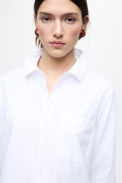 VIDARMA L/S REGULAR SHIRT - NOOS bright white