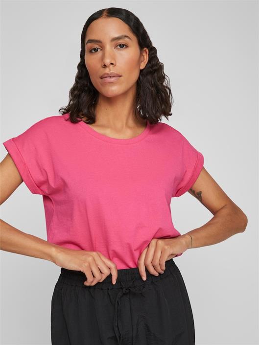 vidreamers-new-pure-t-shirt-noos-pink-yarrow