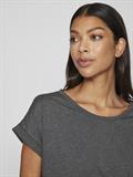 VIDREAMERS NEW PURE T-SHIRT/SU-NOOS dark grey melange
