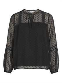 VIEDEE L/S TOP - NOOS black