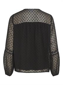 VIEDEE L/S TOP - NOOS black