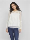 VIEDEE L/S TOP - NOOS snow white