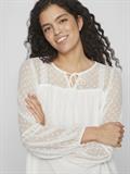 VIEDEE L/S TOP - NOOS snow white