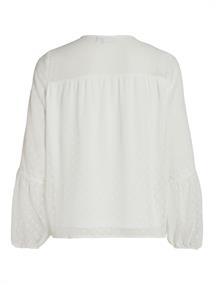VIEDEE L/S TOP - NOOS snow white