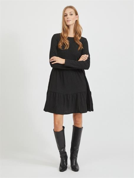 VIELITA L/S DRESS - NOOS black