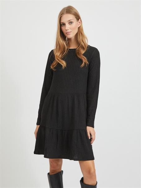VIELITA L/S DRESS - NOOS black