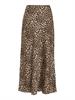 VIELLETTE HW MIDI SKIRT - NOOS caramel café