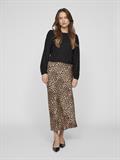VIELLETTE HW MIDI SKIRT - NOOS caramel café