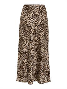 VIELLETTE HW MIDI SKIRT - NOOS caramel café