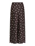 VIELLETTE HW MIDI SKIRT - NOOS coffee bean