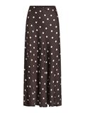 VIELLETTE HW MIDI SKIRT - NOOS coffee bean