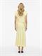 VIELLETTE HW MIDI SKIRT - NOOS pastel yellow