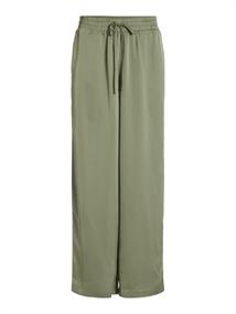 VIELLETTE HW WIDE PANTS-NOOS oil green