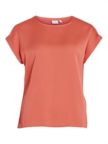 VIELLETTE S/S SATIN TOP - NOOS dubarry