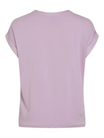 VIELLETTE S/S SATIN TOP - NOOS winsome orchid