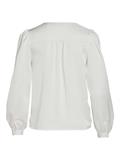 VIELLETTE V-NECK L/S SHIRT - NOOS snow white