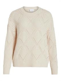 VIEMMYLA L/S O-NECK KNIT TOP birch