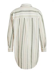 VIETNI L/S LONG SHIRT cloud dancer