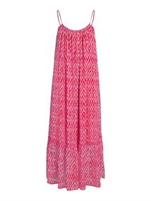 VIFALIA KIRA S/L ANCLE DRESS/SU pink yarrow-kira