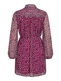 VIFALIA ROE L/S SHORT SHIRT DRESS/SU/PB cattleya orchid
